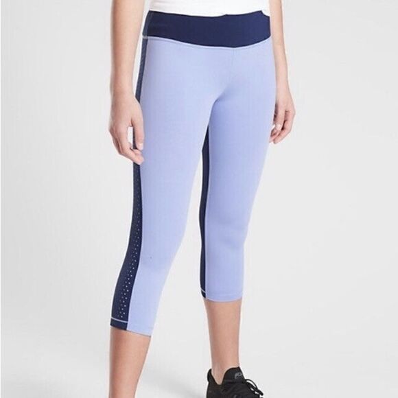 Athleta Girl Spring It On Cropped Leggings - Picture 2 of 6